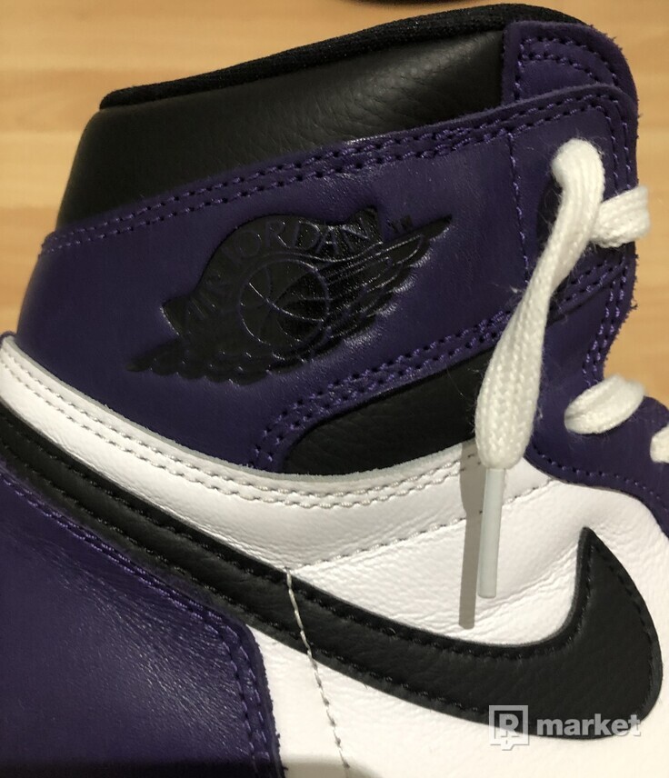 Jordan 1 purple court
