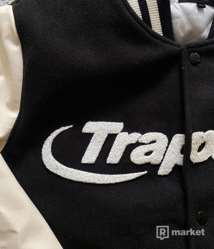 Trapstar Varsity Jacket - Black