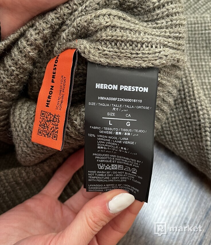 Heron Preston Rollneck knit