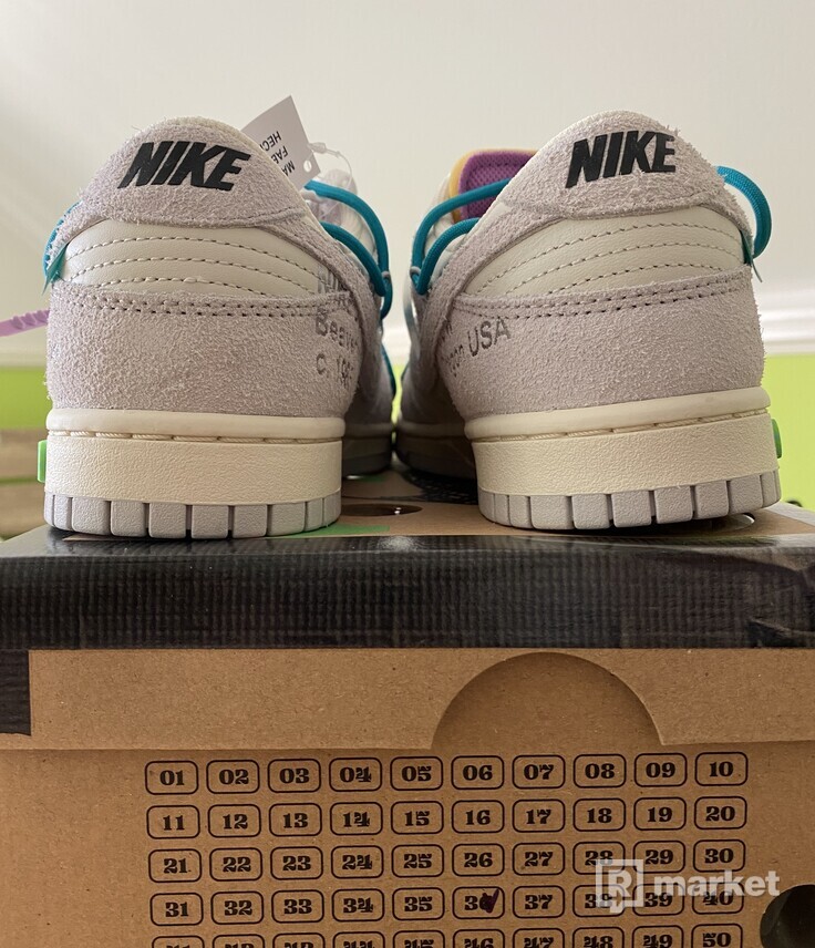 Nike Dunk Low X Ow Lot 36 Refresher Market
