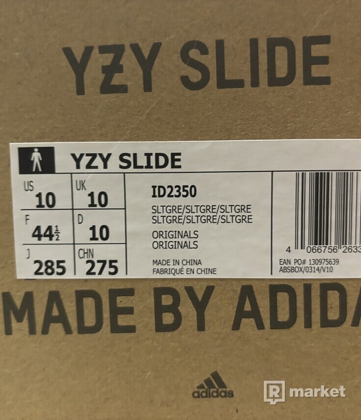 Yeezy slides slate grey