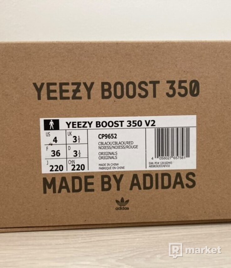 Adidas Yeezy Boost 350 V2 Black Red