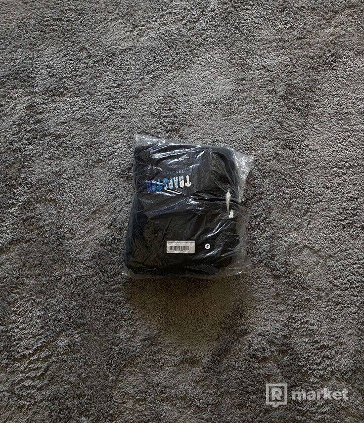 Trapstar Chenille Decoded Tracksuit - Black/Ice Blue