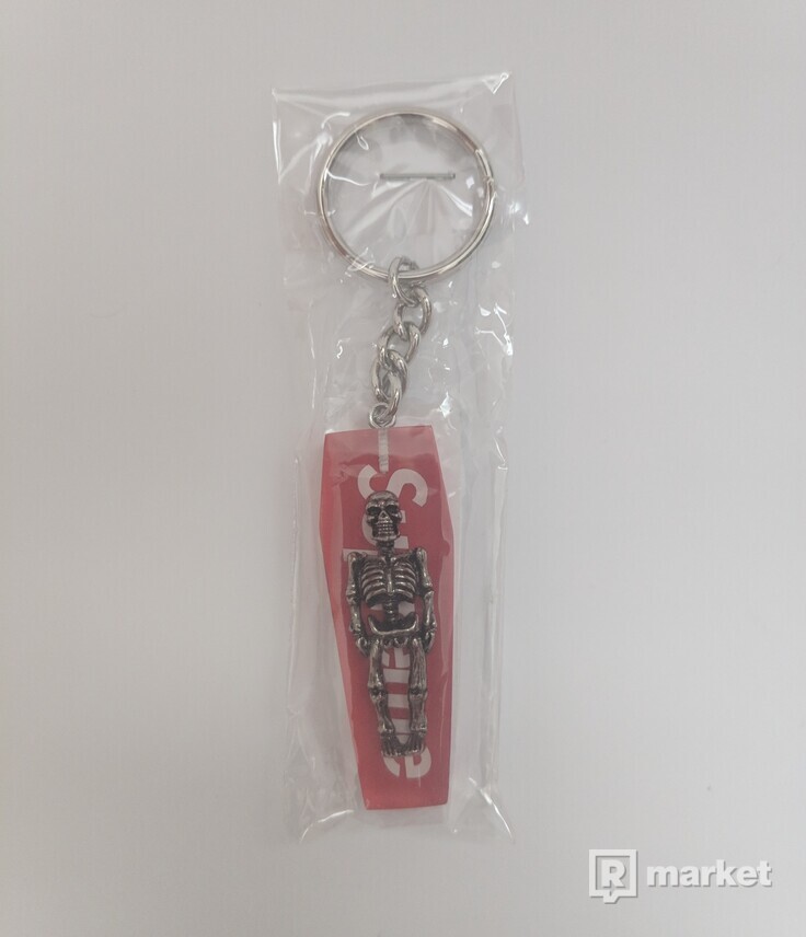 Supreme Skeleton Keychain/klučenka