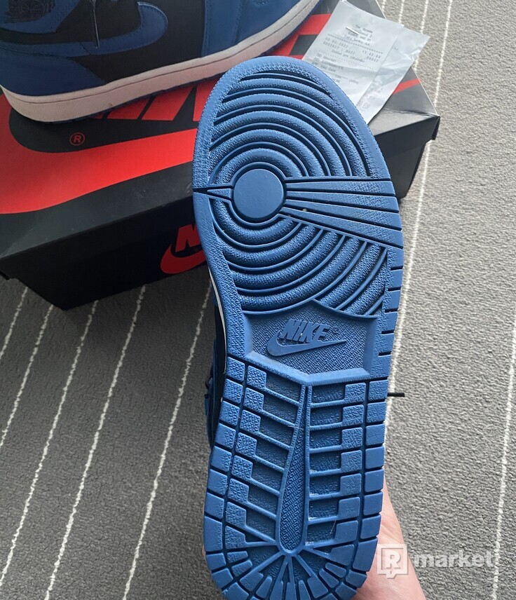 Nike Jordan 1 high Marina blue 42