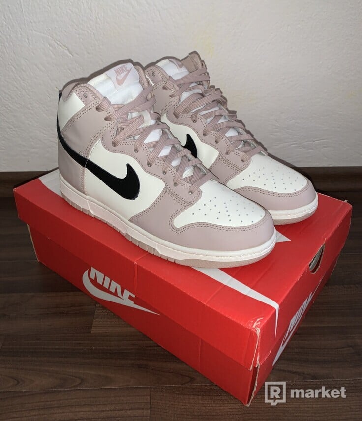 Nike dunk high fossil stone