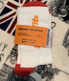 HERON PRESTON CTNMB LONG SOCKS RED-ORANGE