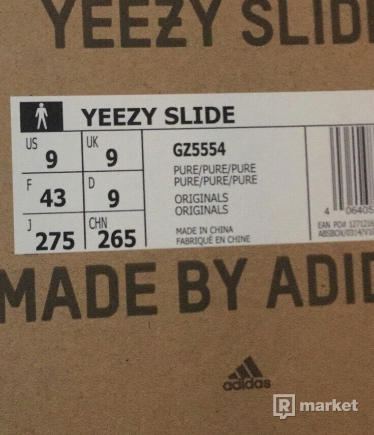 Adidas Yeezy Slide - Core/Pure/Resin