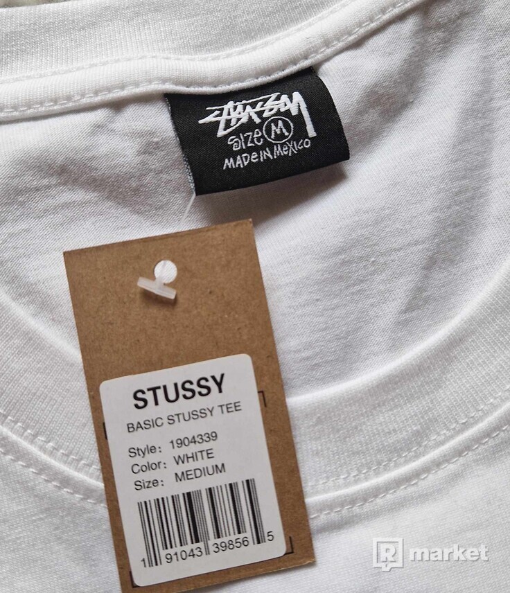 Stussy Tričko Biele