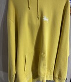 Stussy hoodie yellow