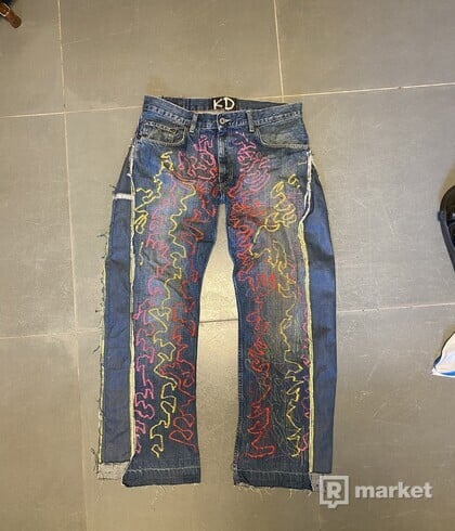 Kunyk Stiching Custom Jeans