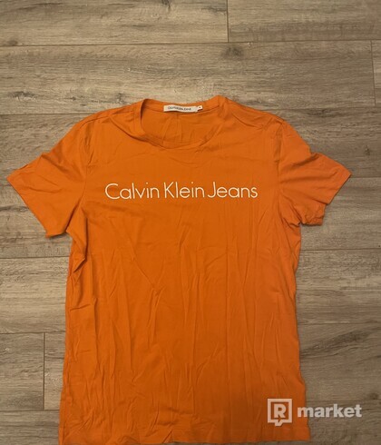 Calvin Klein oranzove tricko