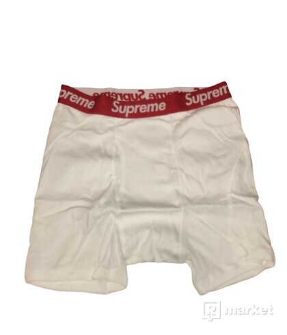 Supreme Boxers White