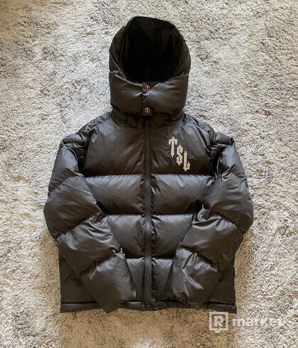 Trapstar Shooters Puffer Jacket - Black/Reflective