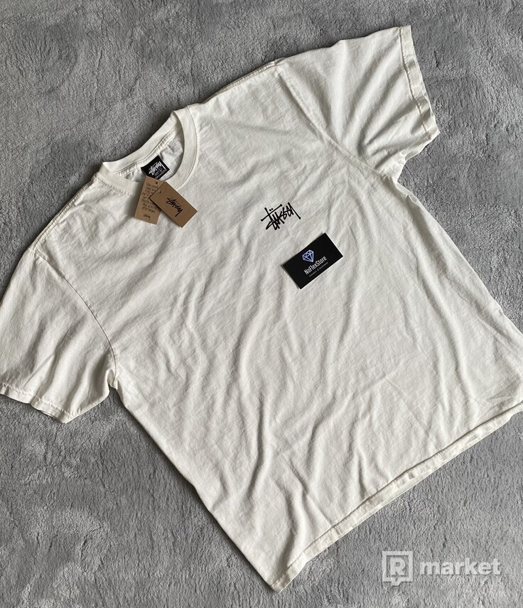 Stüssy Basic Pigment Dyed Natural Tee