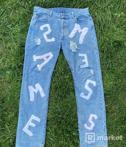 Same.Mess Alphabetical Jeans