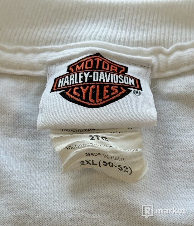 (IG THEVINTAGESTORE.EU) Harley Davidson USA Tričko 2007 “Savannah” Georgia
