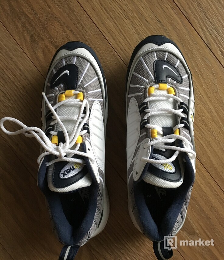 Nike Air Max 98 OG Tour Yellow Navy White - US 9,5