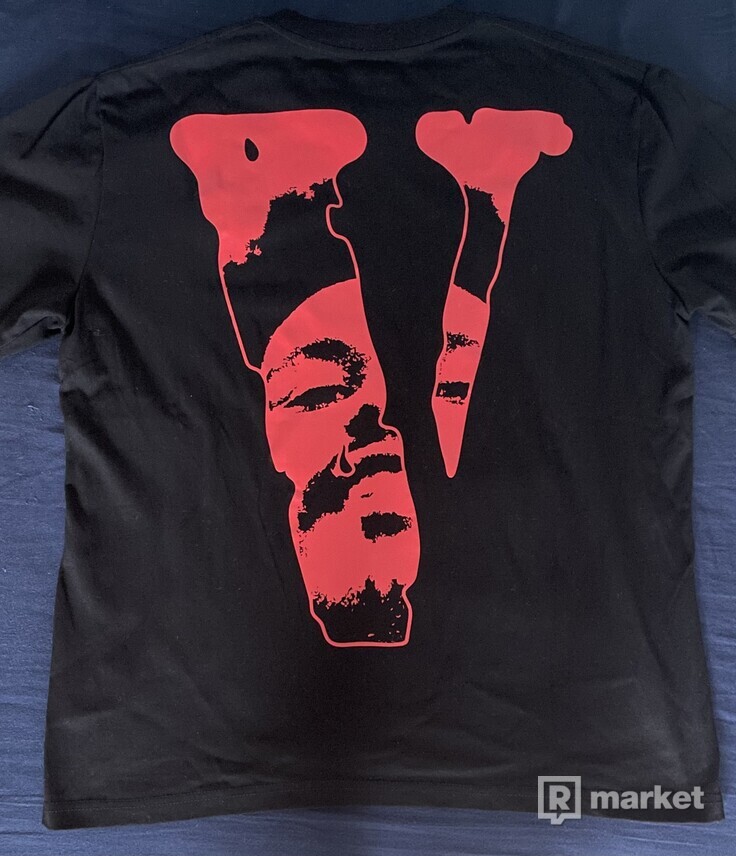 The Weeknd x Vlone After Hours Blood Drip Tee