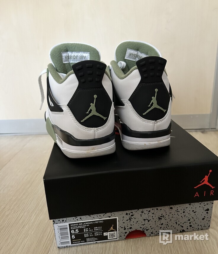 Nike Jordan 4 military green