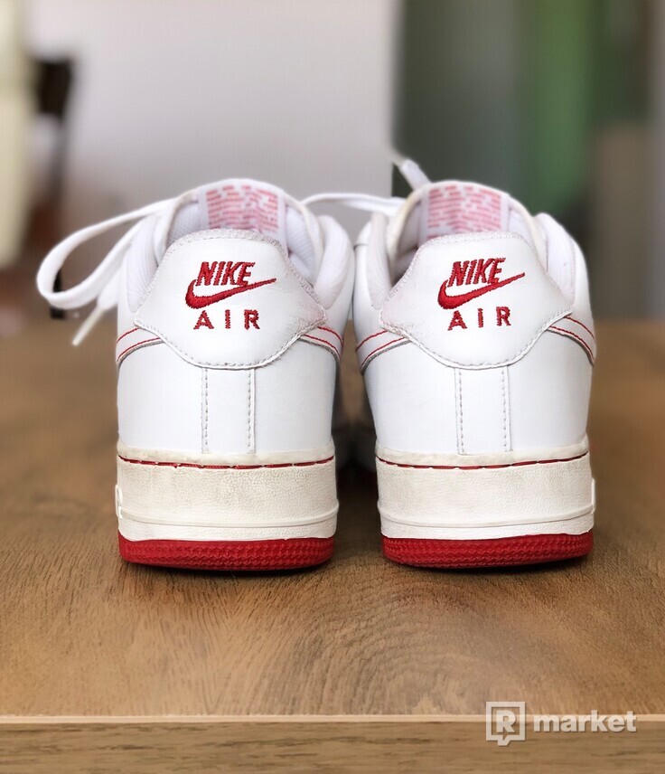 Nike Air Force 1 Low White/Varsity Red