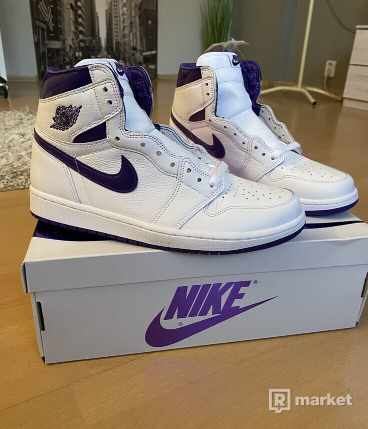 Nike Air Jordan 1 Retro high Court purple
