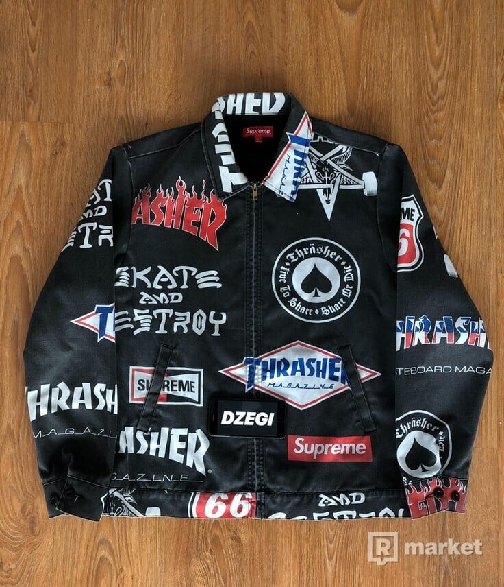 Supreme x Trasher Work Jacket