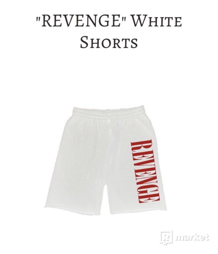 Revenge White Shorts