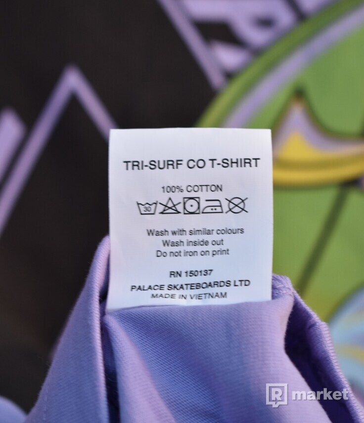 Palace Tri Surf Co Tee Violet