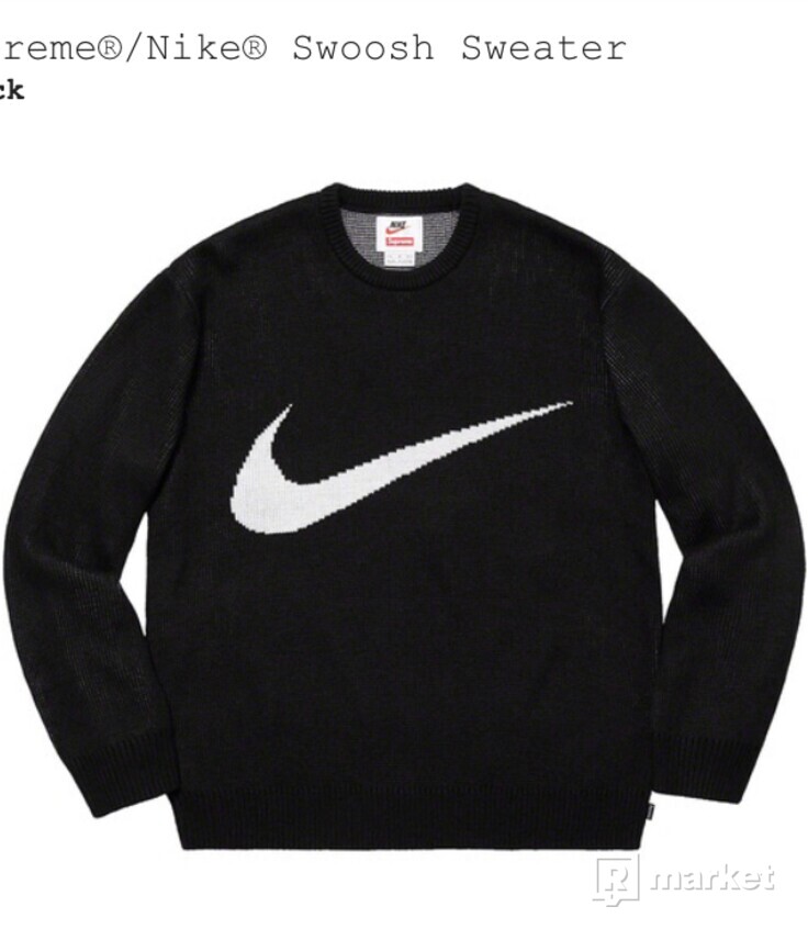 Supreme/Nike Swoosh Sweater