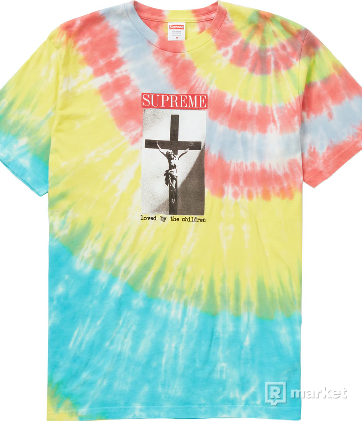 Supreme Loved By The Children Tee Tie Dye