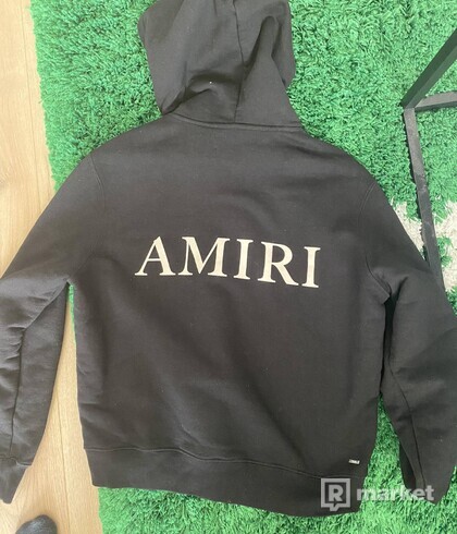 Amiri back logo hoodie