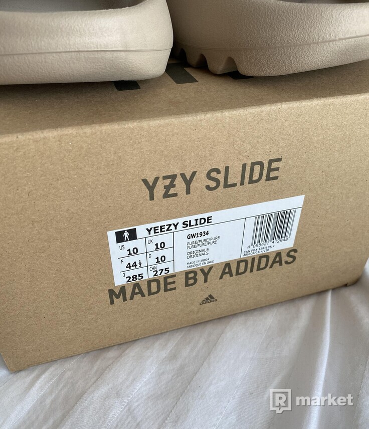 adidas Yeezy Slide Pure US 10 - EU 44 1/2