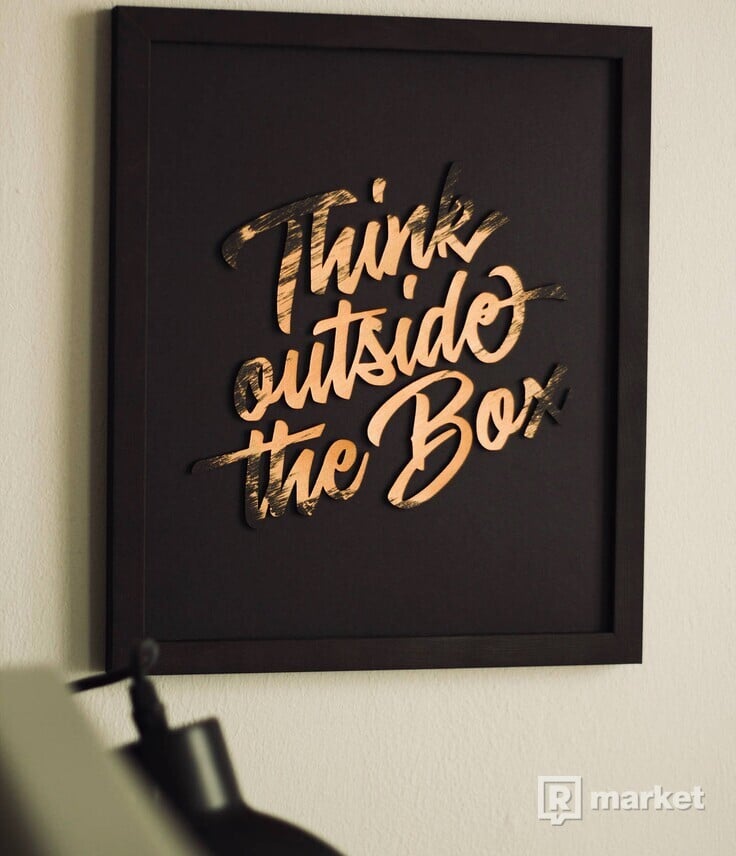 Obraz - Think outside the Box