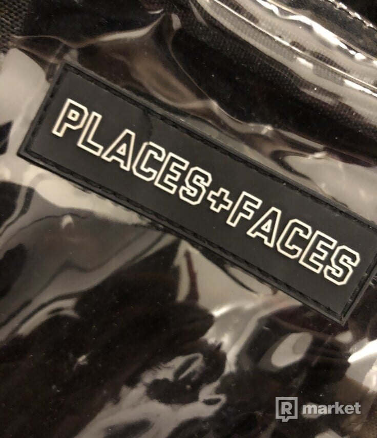 Places+faces transparent bag