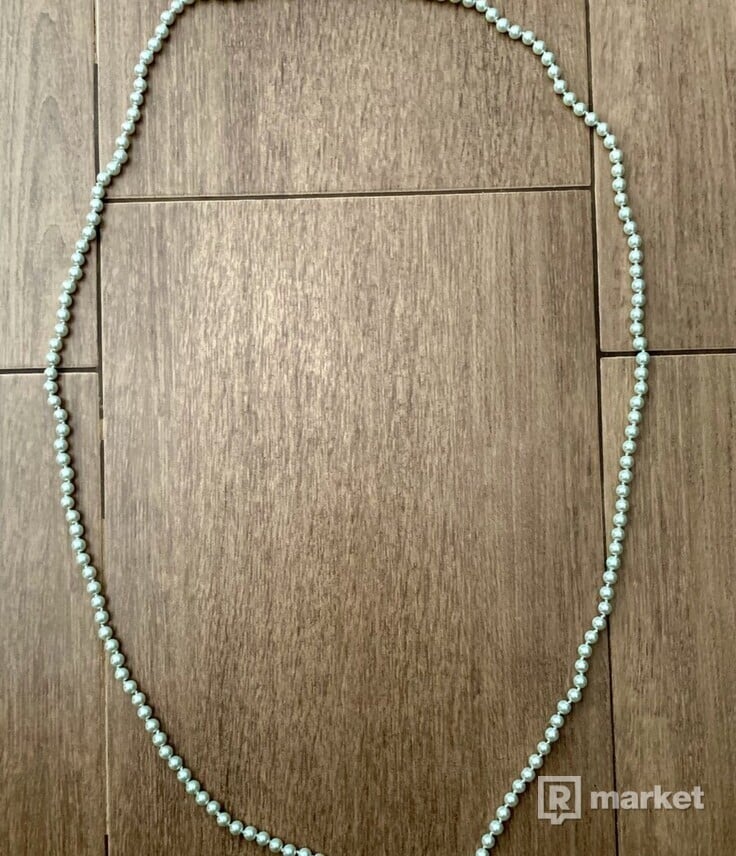 Jaded London Pearl Necklace (Long)