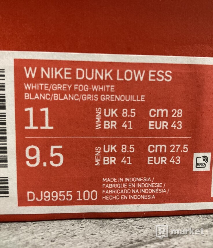 Nike Dunk Low Paisley White