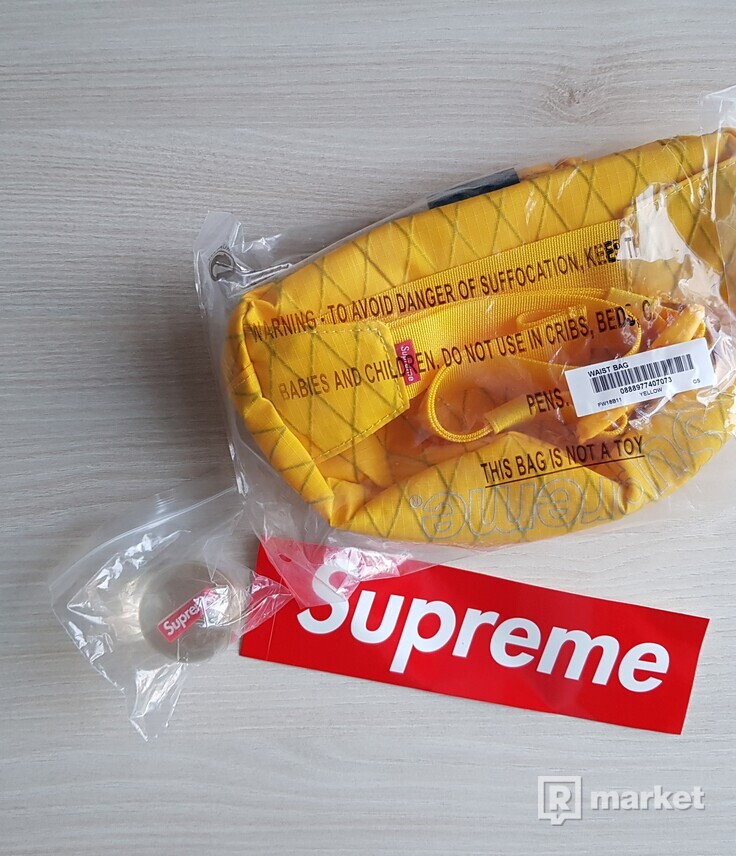 🤙🤙 SUPREME WAIST BAG Yellow (+gifts) 🤙🤙