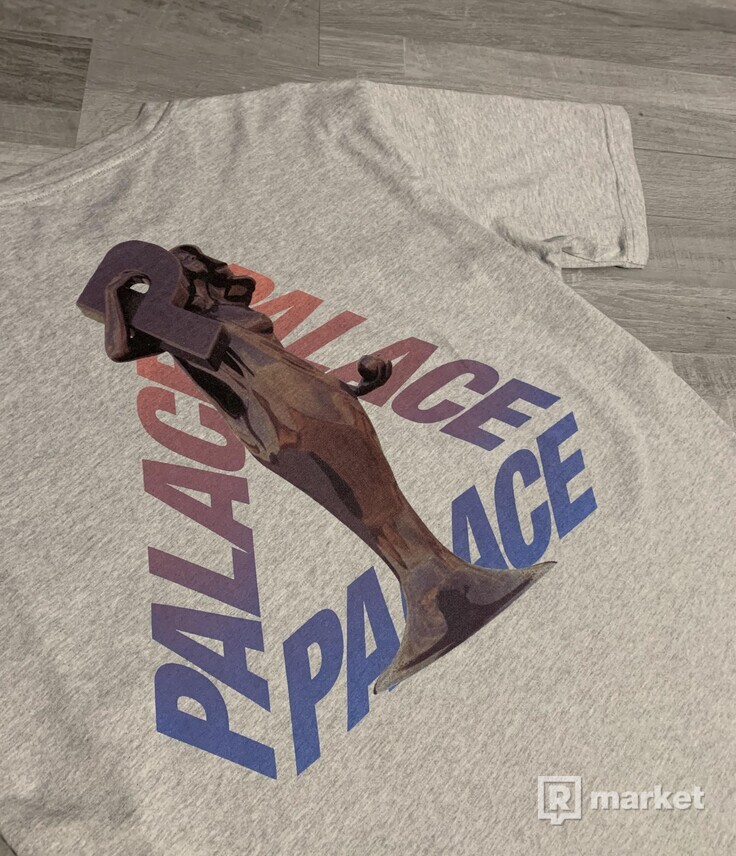 Palace Skateboards Rolls P3 T-Shirt (sivé)