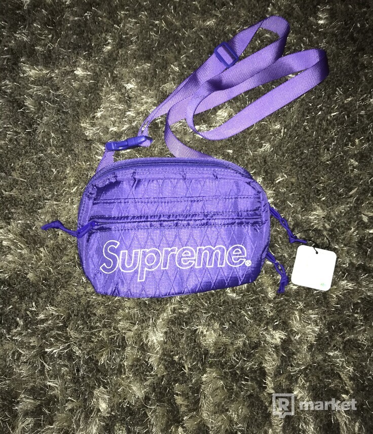 Supreme Shoulderbag (FW18)- PURPLE