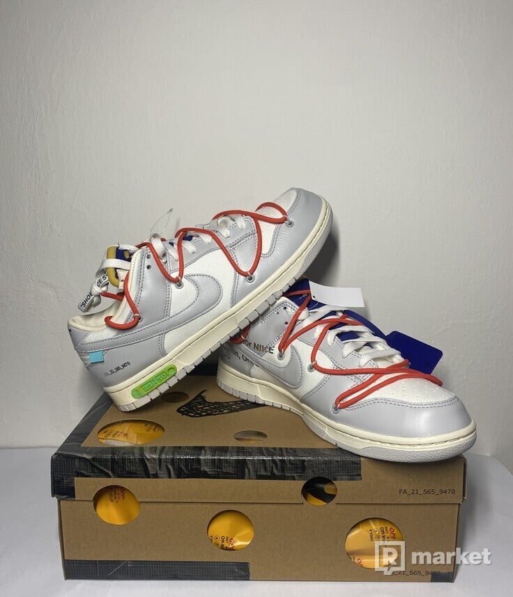 Nike dunk low x Off-White Lot 23