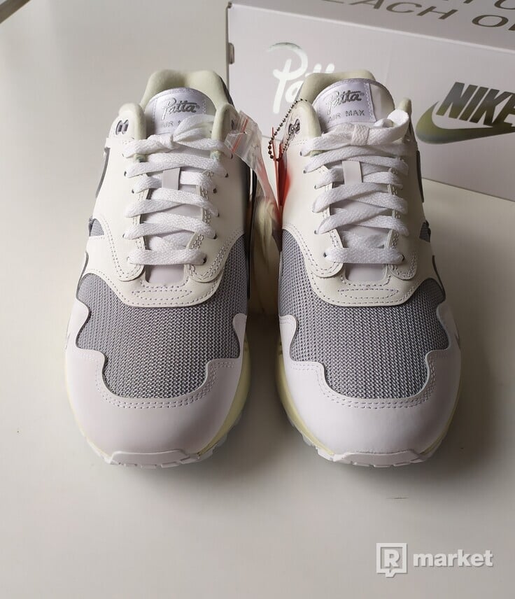 Nike x Patta Air Max 1 White