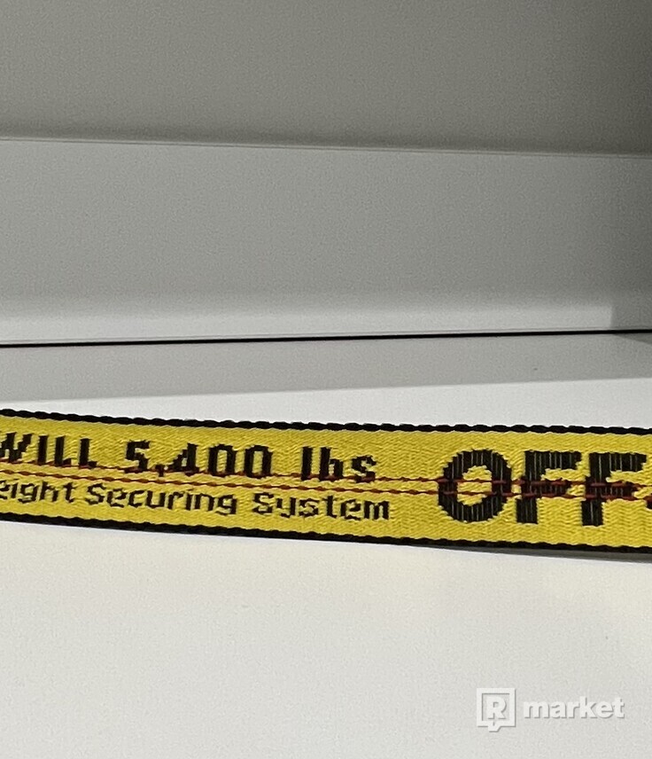Off-White Mini Industrial Belt/Opasok