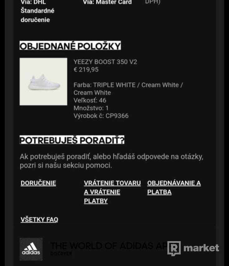 Adidas Yeezy Boost 350 Triple White