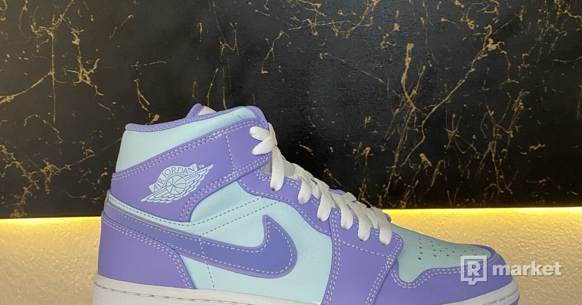 Jordan 1 Mid Purple Aqua | REFRESHER Market