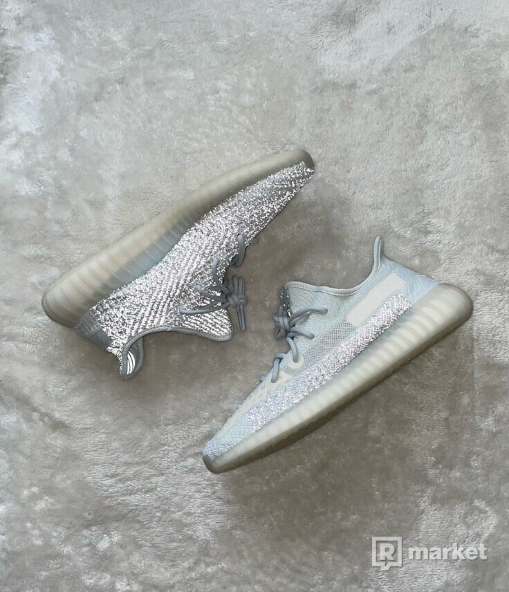 Adidas Yeezy Boost 350 V2 Cloud White (Reflective) 48 2/3