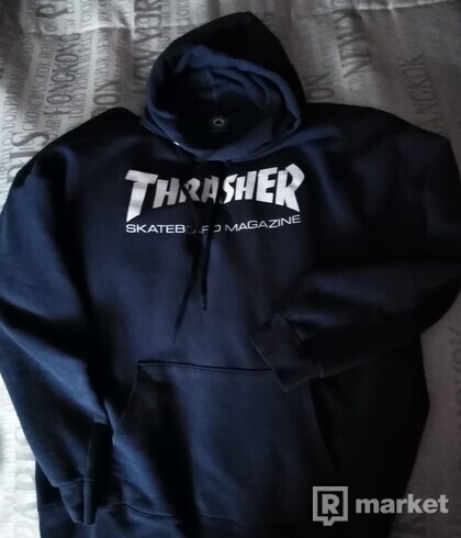 Thrasher Skate Mag Navy