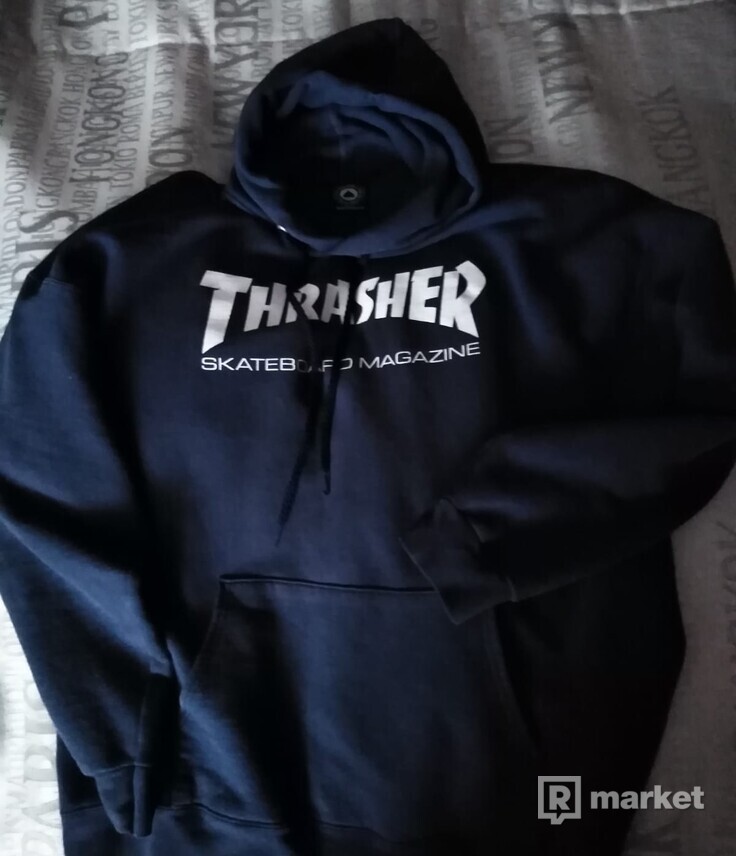 Thrasher Skate Mag Navy