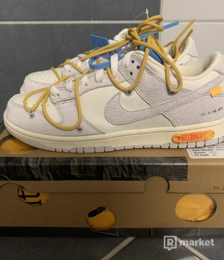 Nike Dunk Low Off- White Lot 34