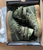 nike SF air force 1 faces Olive